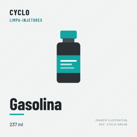 LIMPA INJECTORES E VALVS. GASOLINA CYCLO(237ML)107414