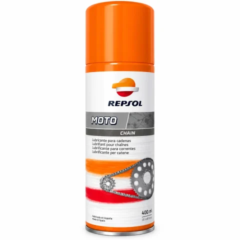 Óleo de corrente para mota Repsol – 400 ml