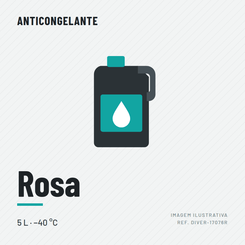 ANTI-CONGELANTE (-40Cº) ( 5L- ROSA)450102