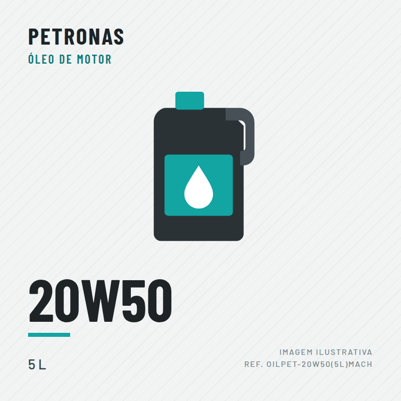OLEO MOT.20W50-PETRONAS(5L)70646M12AE