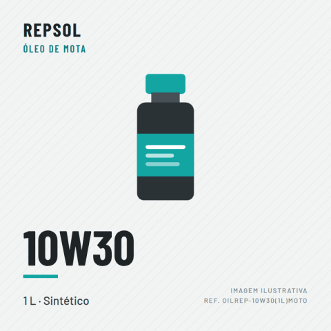 OLEO 10W30-4T-FULL SINTHETICO"REPSOL-MOTO" (1 L)