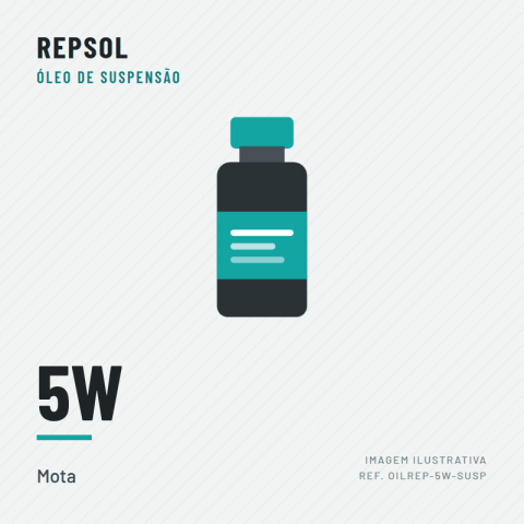 OLEO SUSPENSÃO 5W-REPSOL-MOTOS