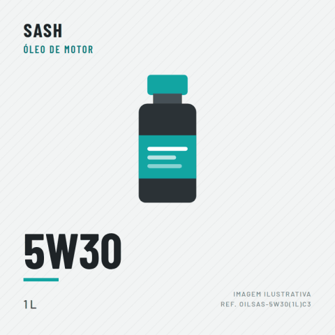 OLEO MOT.5W30(1L)-SASH FSHIP-C2/C3 "547""100120"