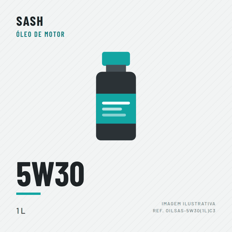 OLEO MOT.5W30(1L)-SASH FSHIP-C2/C3 "547""100120"