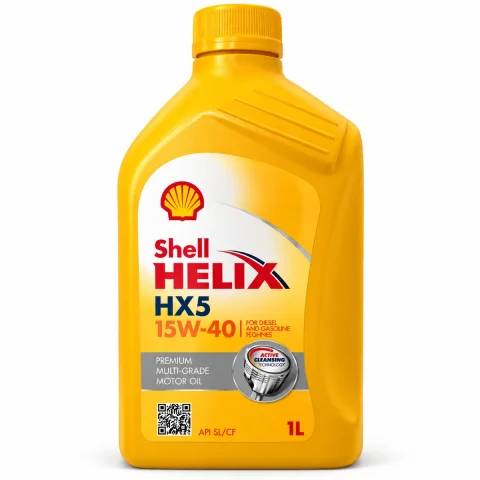 Óleo de motor Shell Helix 15W40 – 1 L