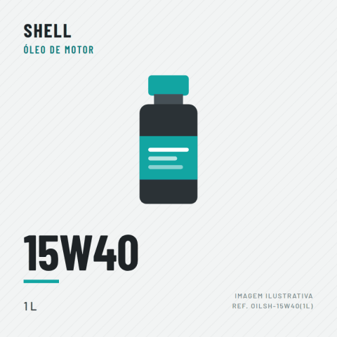OLEO MOT 15W40(1L) SHELL HELIX